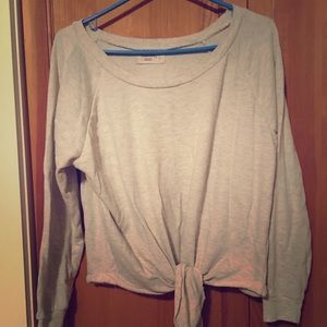 Gray comfy sweatshirt
